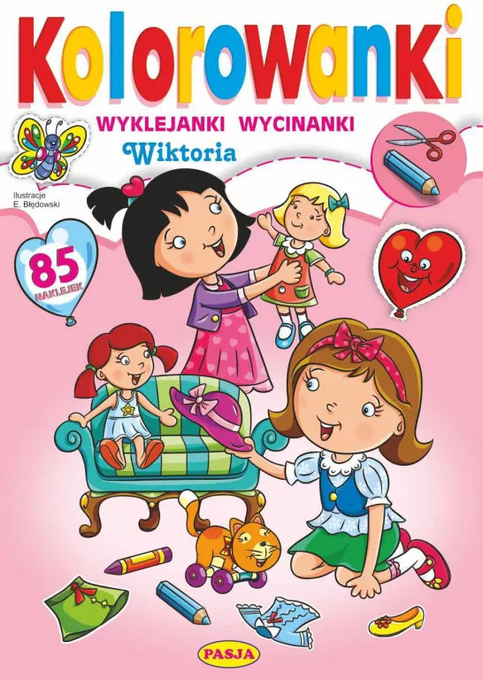 Kolorowanki. Wiktoria - tantis.pl
