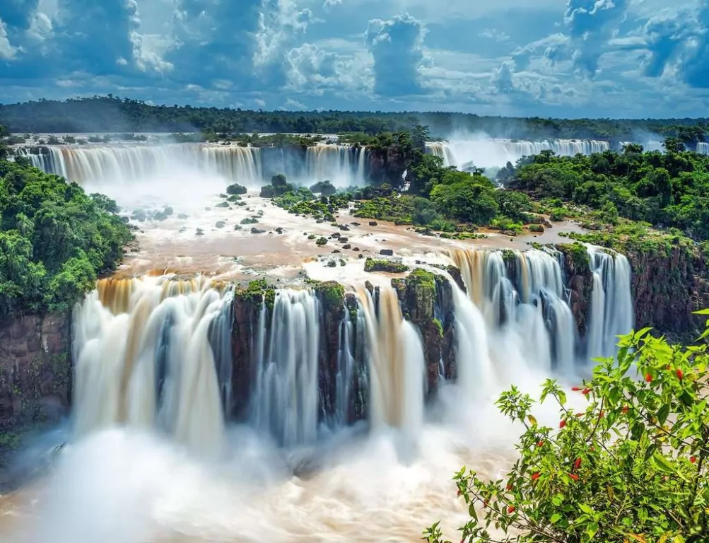 Puzzle 2000. Wodospad Iguazu. 166077 - tantis.pl