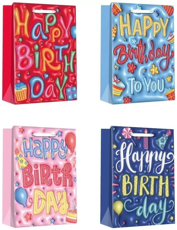 Torebka prezentowa M Birthday - tantis.pl
