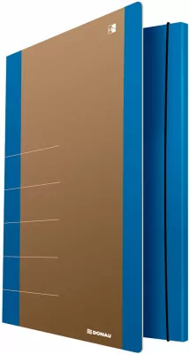 Teczka z gumką A4 niebieska