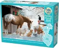Puzzle 350 Zaśnieżone podwórko G3 - tantis.pl