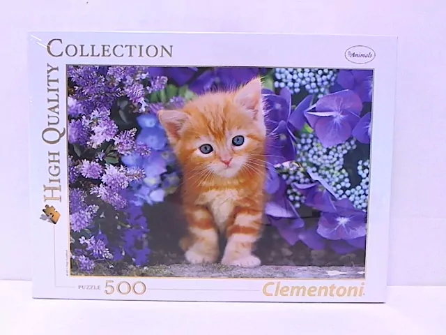 Puzzle 500. High Quality Collection. Imbirowy kot - tantis.pl