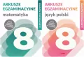 Pakiet: Arkusze egzaminacyjne. Język polski / Matematyka. Egzamin ósmoklasisty - tantis.pl