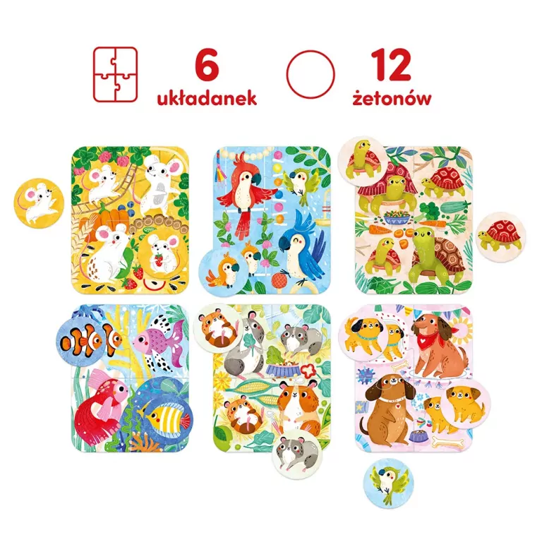 CzuCzu. Puzzle Myszka i przyjaciele. 2+ - tantis.pl