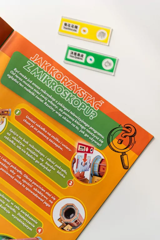Cubic Fun. Puzzle 3D. National Geographic. Mikroskop - tantis.pl