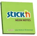 Notes samoprzylepny zielony neonowy - tantis.pl