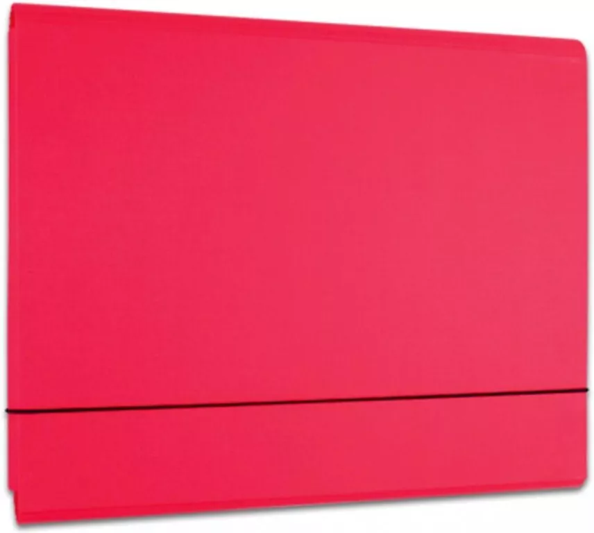 Teczka łamana A3/4cm na gumkę Eco czerwona PENMATE - tantis.pl