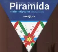 Piramida matematyczna M2. Tabliczka mnożenia. Układanka edukacyjna - tantis.pl
