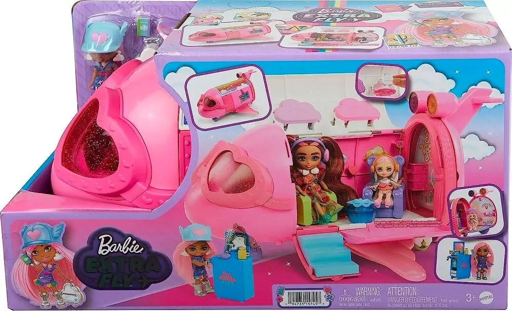 Barbie Extra Fly Samolot - tantis.pl