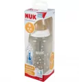 NUK. First Choice.  Butelka szklana 240 ml. 0-6 miesięcy. Gwiazdki - tantis.pl