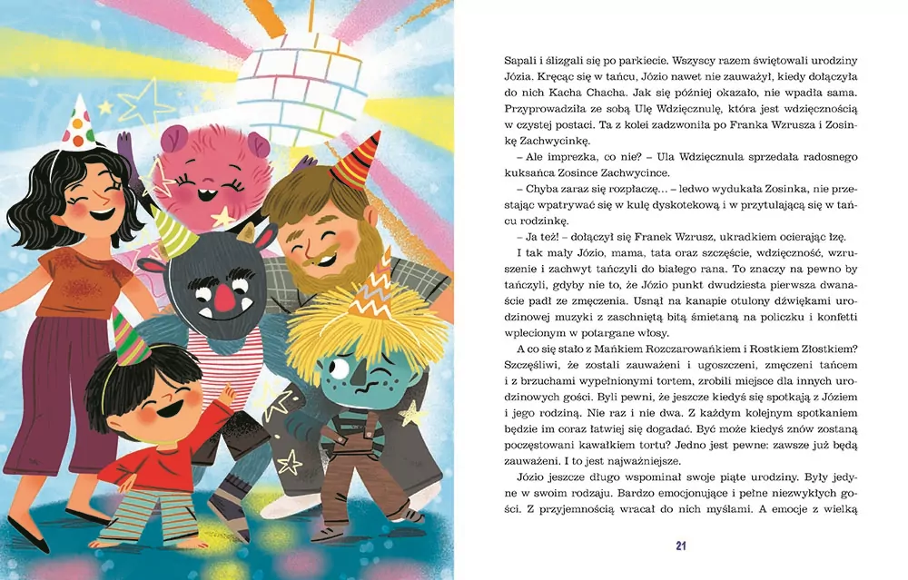 Uczuciaki czyli rozgadane emocje Józia - tantis.pl