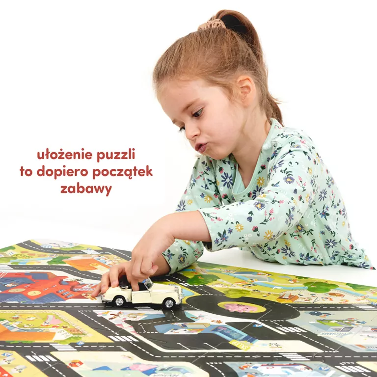 CzuCzu. Droga dla pojazdów. Duże puzzle. 3+ - tantis.pl