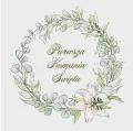 Serwetki Komunia wieniec z eukaliptusa 33x33cm 20s - tantis.pl