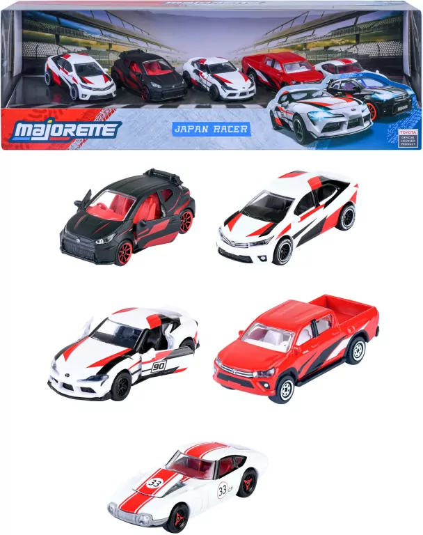 Majorette Japan Racer 5-pak - tantis.pl