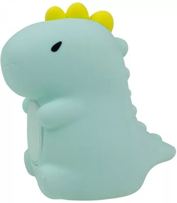 Lampka nocna LED RGB Dino z budzikiem - tantis.pl