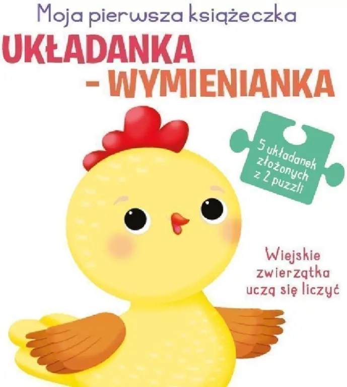 Układanka-wymienianka. Wiejskie zwierzątka uczą... - tantis.pl
