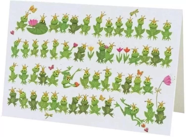 Karnet B6 z kopertą. Żabki - tantis.pl