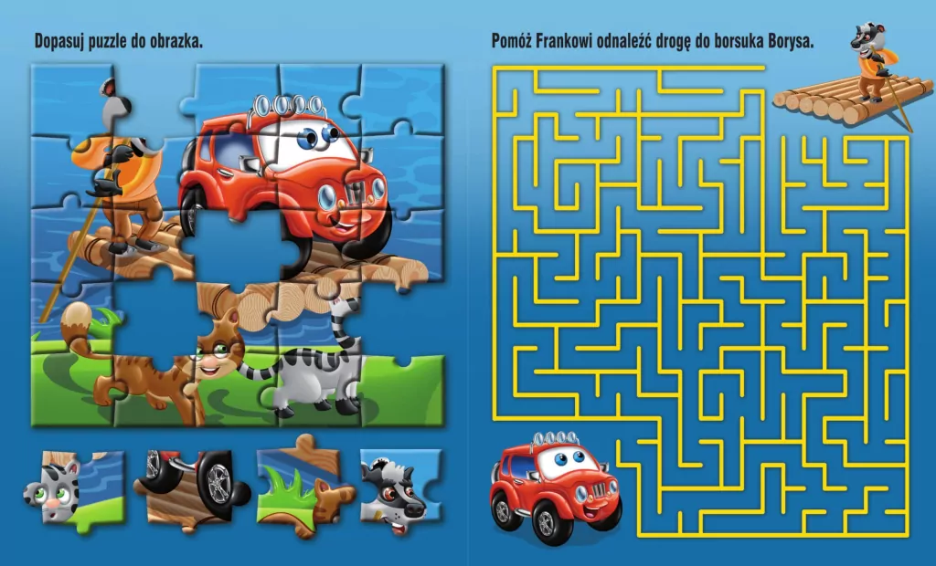 W krainie jezior. Samochodzik Franek - tantis.pl