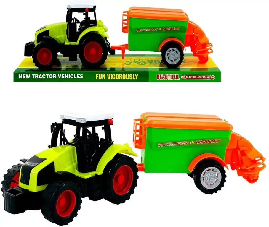 Traktor z maszyną rolniczą - tantis.pl