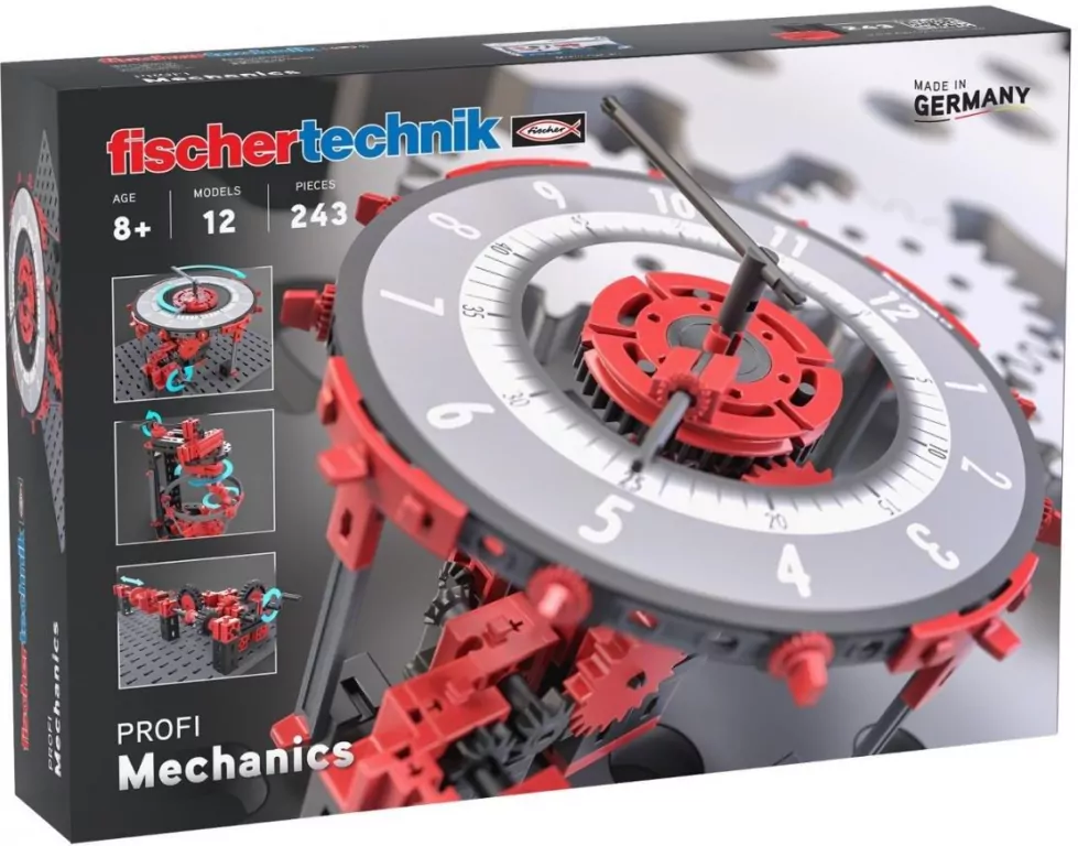 Zestaw konstrukcyjny - Mechanika 243el - tantis.pl