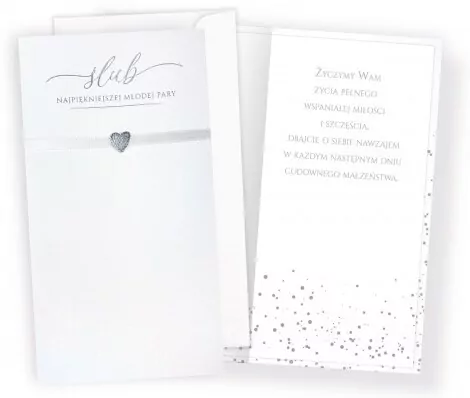 Karnet okolicznościowy. Ślub. Kukartka. Passion Cards - tantis.pl