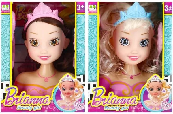 Głowa do stylizacji z akcesoriami MIX - tantis.pl