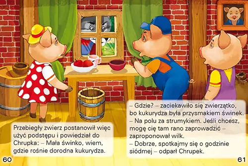 Trzy małe świnki. Bajki czytajki - tantis.pl