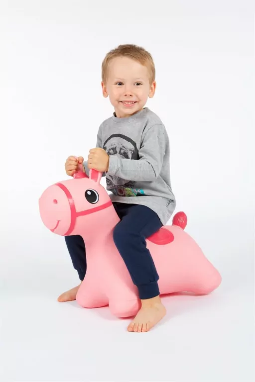 Skoczek różowy Konik - tantis.pl