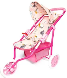 Wózek spacerówka dla lalek ZUZIA LAZUR-mix