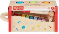 Drewniane cymbałki z przebijakiem. Fisher-Price - tantis.pl