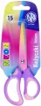 Nożyczki szkolne ergonomiczne 15 cm. Astrakids. Neon - tantis.pl