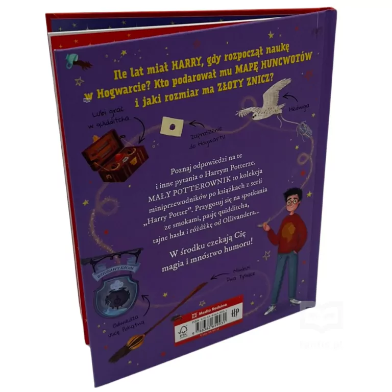 Harry Potter. Mały potterownik. Przewodnik po serii Harry Potter - tantis.pl