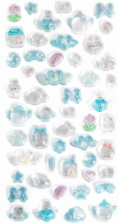 Naklejki candy drops blue - tantis.pl