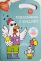 Kolorowana z naklejkami. Na wsi z kogutem - tantis.pl