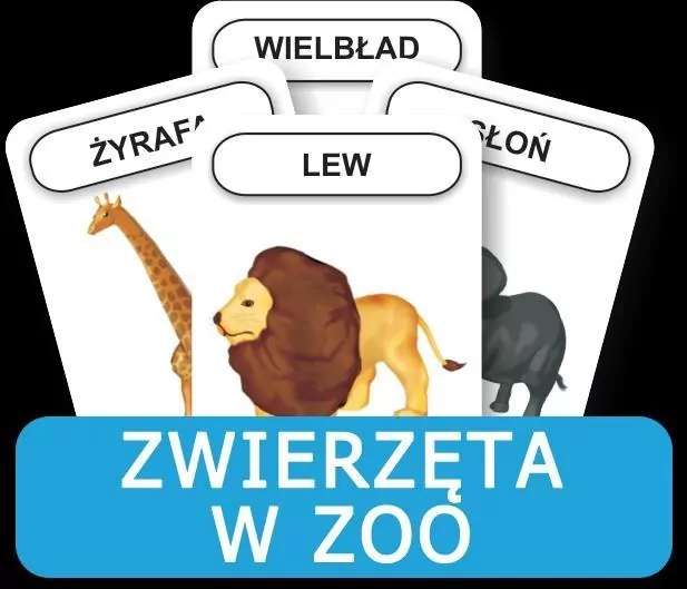 Zwierzęta w ZOO. Rozwijamy mowę i myślenie dziecka - tantis.pl
