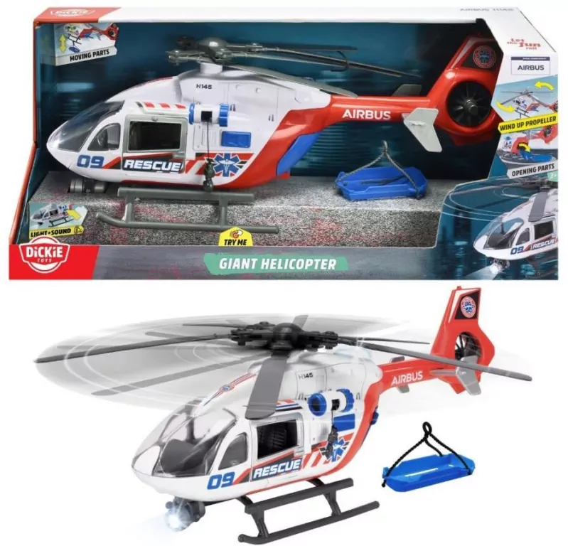 SOS Helikopter ratunkowy Airbus 54cm - tantis.pl