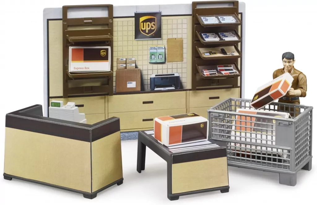 Zestaw figurek Centrum logistyczne UPS - tantis.pl