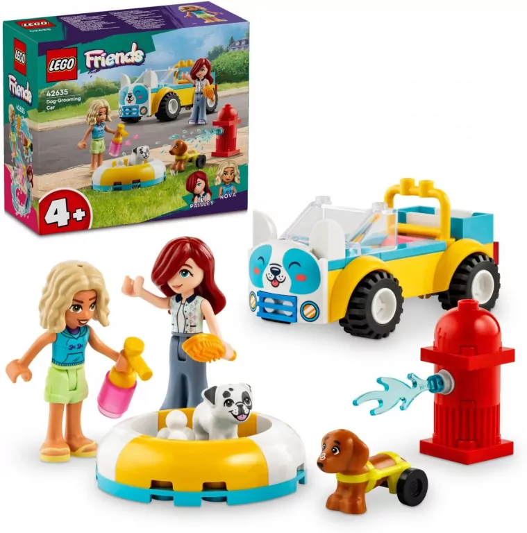 LEGO® Friends. Samochód do pielęgnacji psów. 42635 - tantis.pl