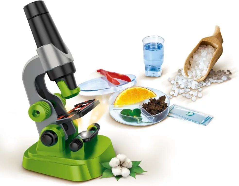 Mój pierwszy mikroskop. Naukowa zabawa. 50071 - tantis.pl