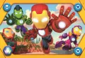 Puzzle 104 Maxi Super Kolor Iron Man And His - tantis.pl