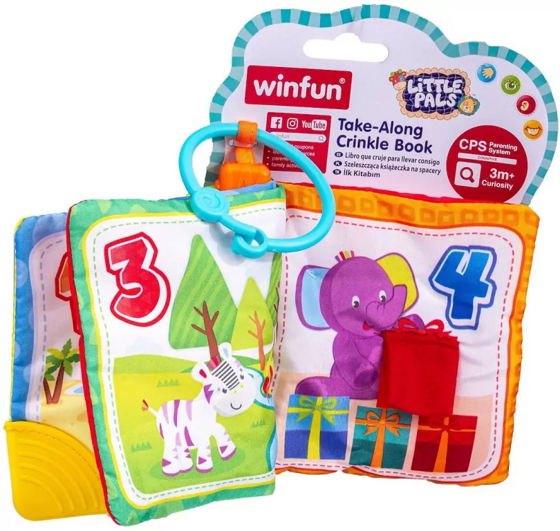 Książeczka gryzak. Mali kumple - tantis.pl