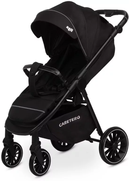 Caretero Agil wózek spacerowy black - tantis.pl