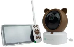 Niania kamera elektroniczna 2w1 Miś brązowy WiFi