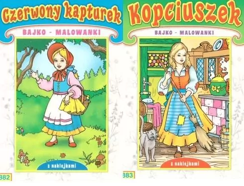 (034) Bajkowe malowanki MIX - tantis.pl