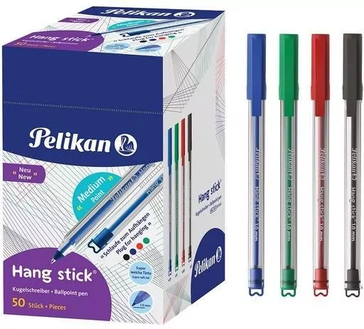 Długopis Hang Stick mix  PELIKAN - tantis.pl