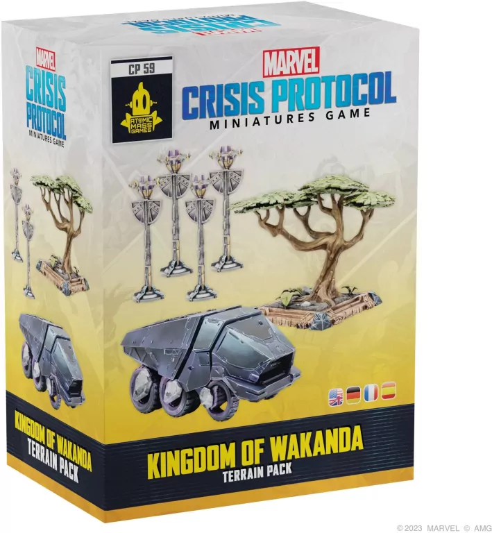 Marvel: Crisis Protocol - Kingdom of Wakanda Terrain Pack - tantis.pl