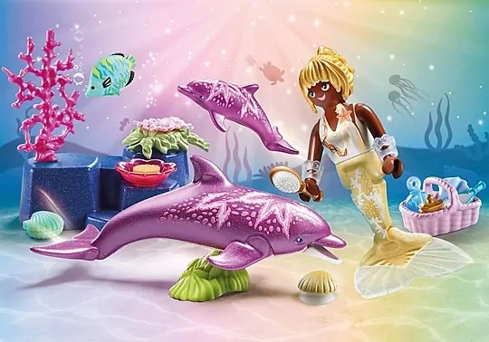 Syrenka z delfinami. Princess Magic 71501 - tantis.pl