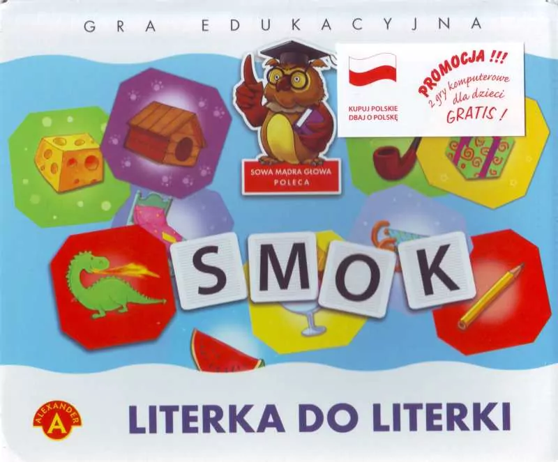 Literka do literki. Gra edukacyjna - tantis.pl