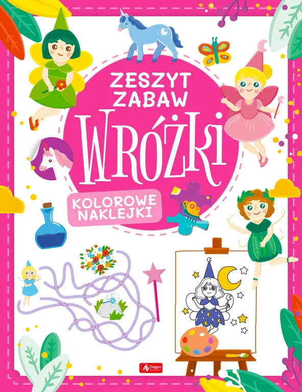 Wróżki. Zeszyt zabaw - tantis.pl