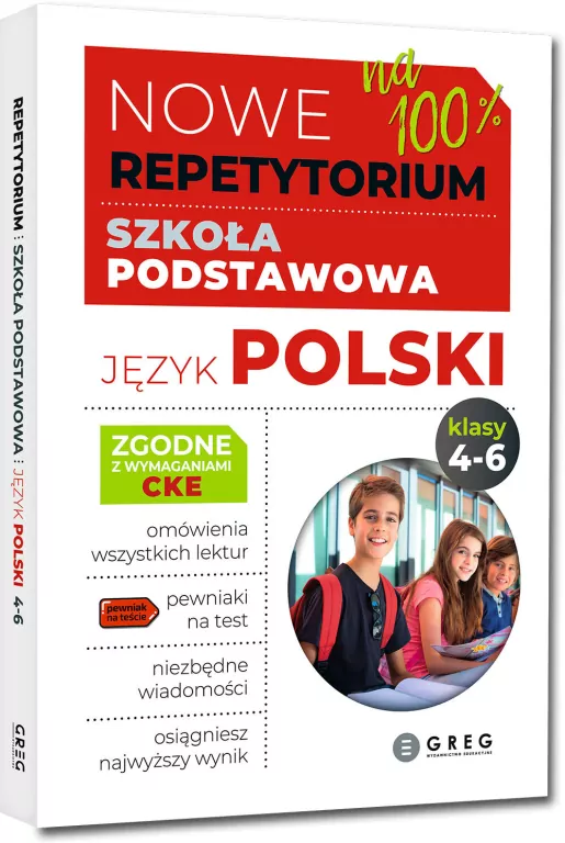 Nowe Repetytorium SP Język polski kl 4-6 - tantis.pl